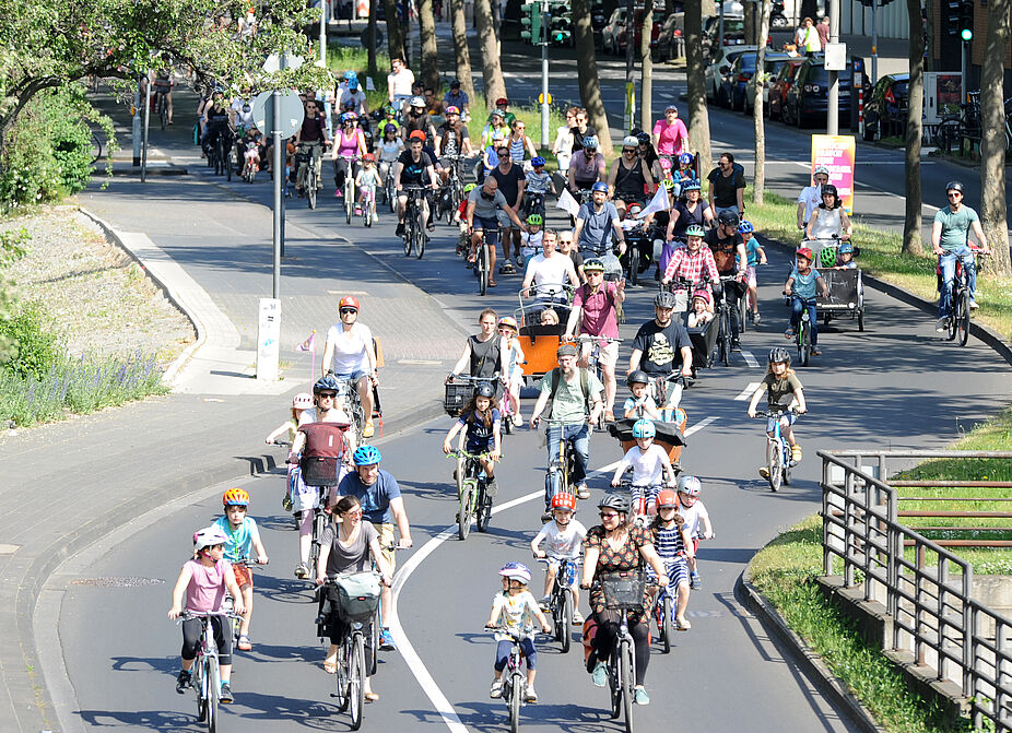 Kidical Mass in Köln