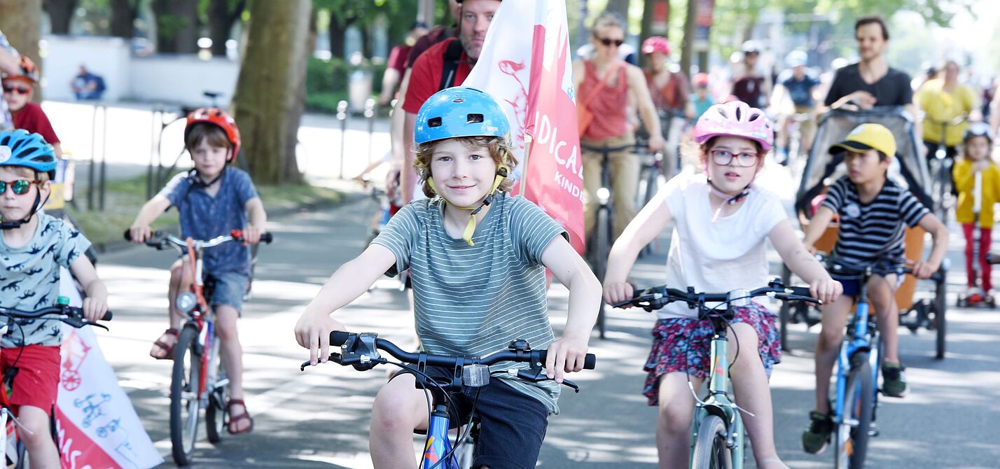 Kidical Mass: Kinder fordern sichere Fahrradwege